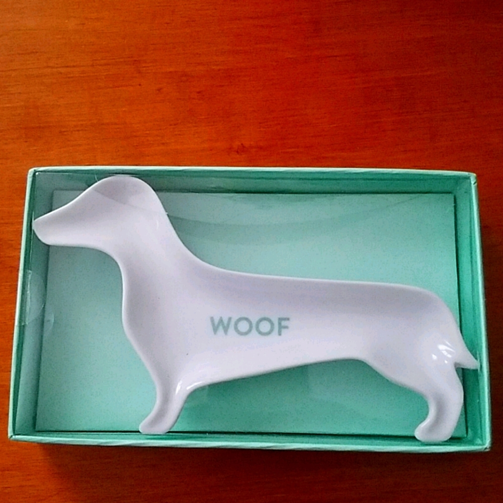 Ceramic Dachshund Dish